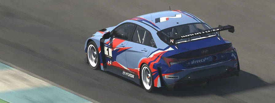 Hyundai Elantra N TCR 赛车